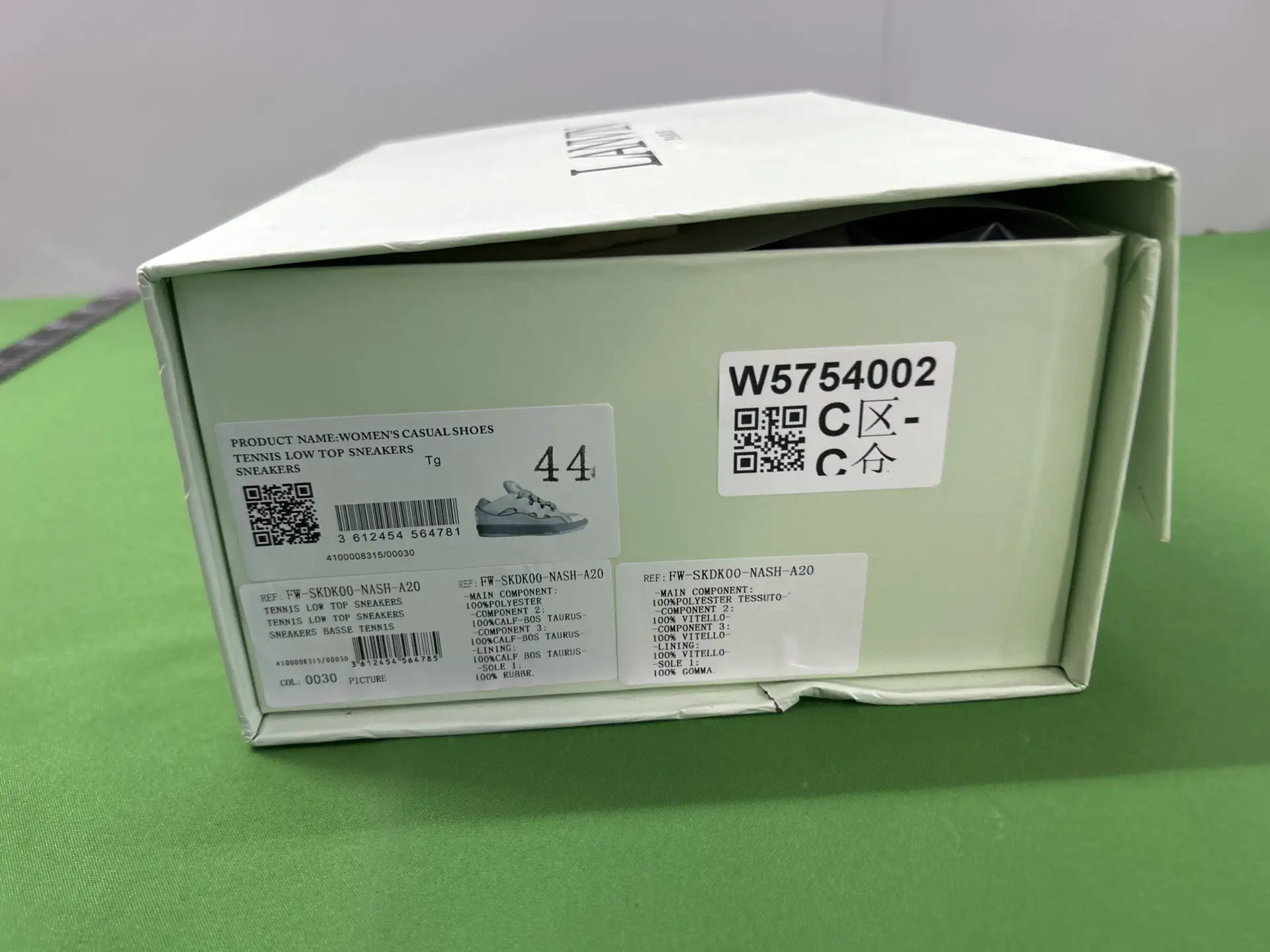 OFF-WHITE FW-SKDK00-NASH-A20 Tennis Low Top Sneakers