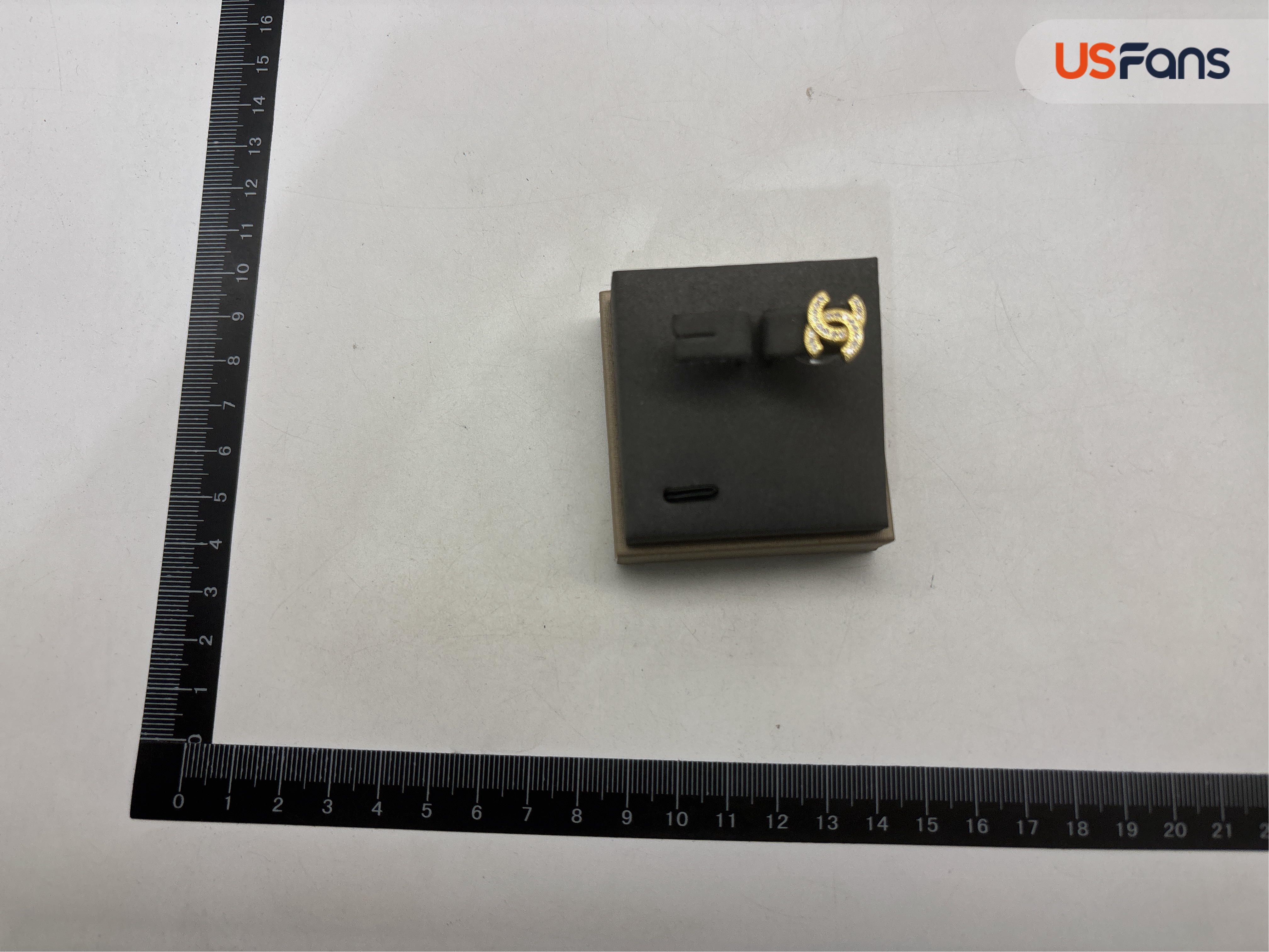 Chanel CC Logo Earrings QC
