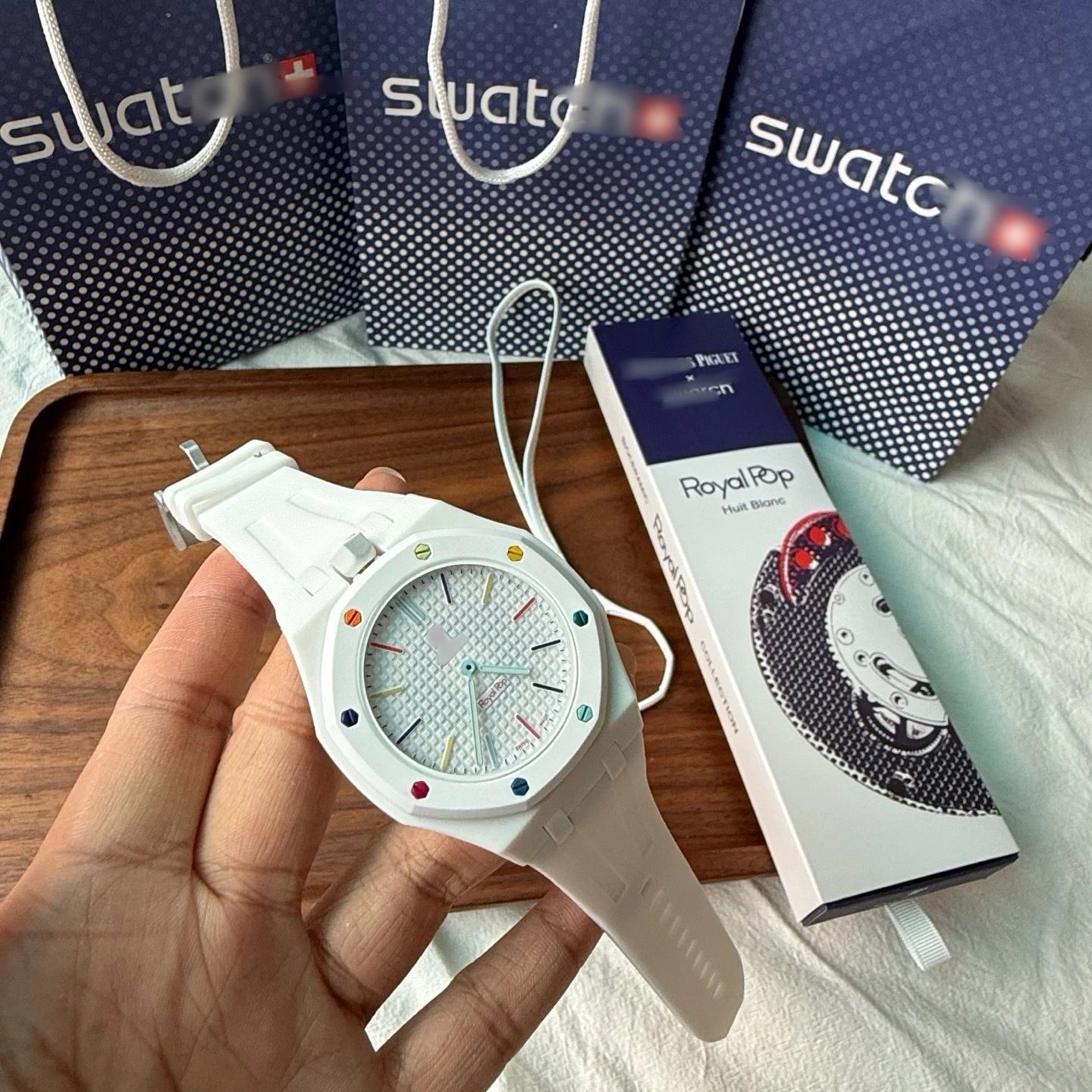 跨境男女款手表斯WQ联名AP皇家橡树速卖通敦煌独立站新款Watchs Foto QC de WEIDIAN na Qualit.ly
