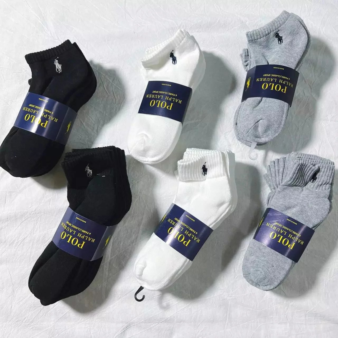 Polo Ralph Lauren 6 Pairs Classic Sport Socks