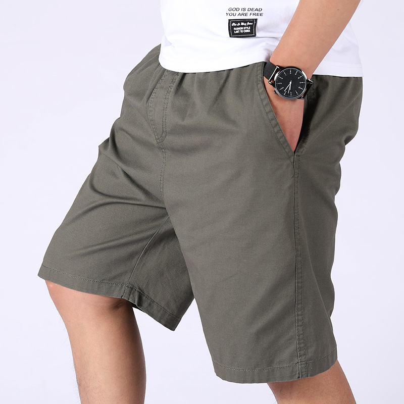 Men's Summer Ice-Feel Casual Shorts Straight-Leg Sports Thin Loose Comfortable Casual Sports Beach Shorts