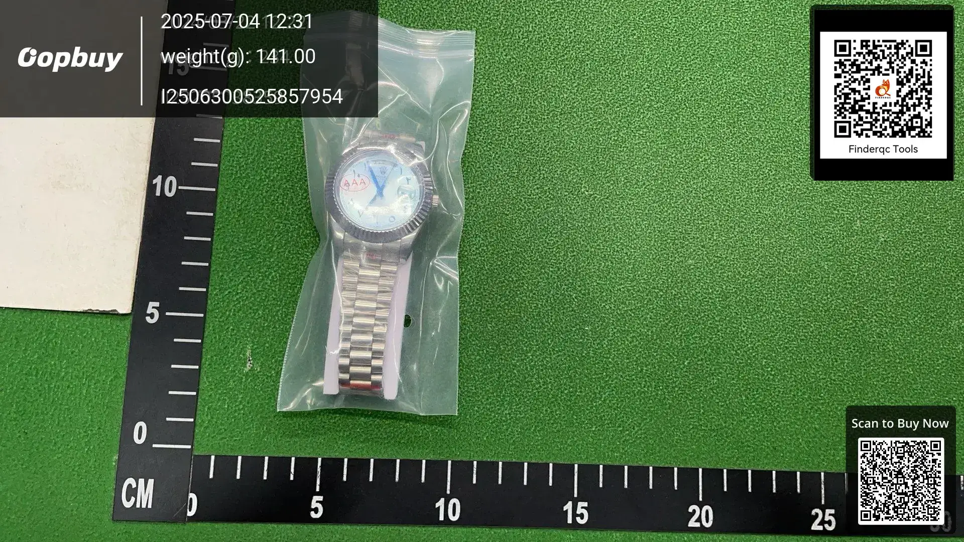 Lao Jia Oyster Constant Middle East Version Log Watch Double Calendar Week Display Automatic Mechanical Men's Watch