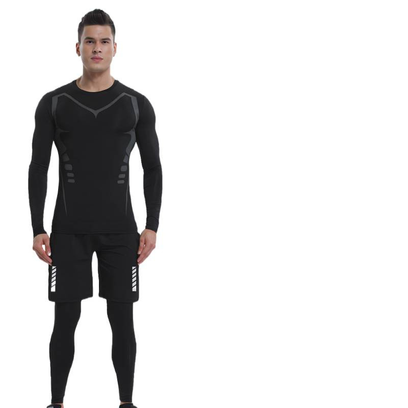 Men's Full-Body Sun Protection Long-Sleeve Long-Pants Swimsuit Set, Thermal Swim Top, Surfing, Snorkeling, and Diving Suit