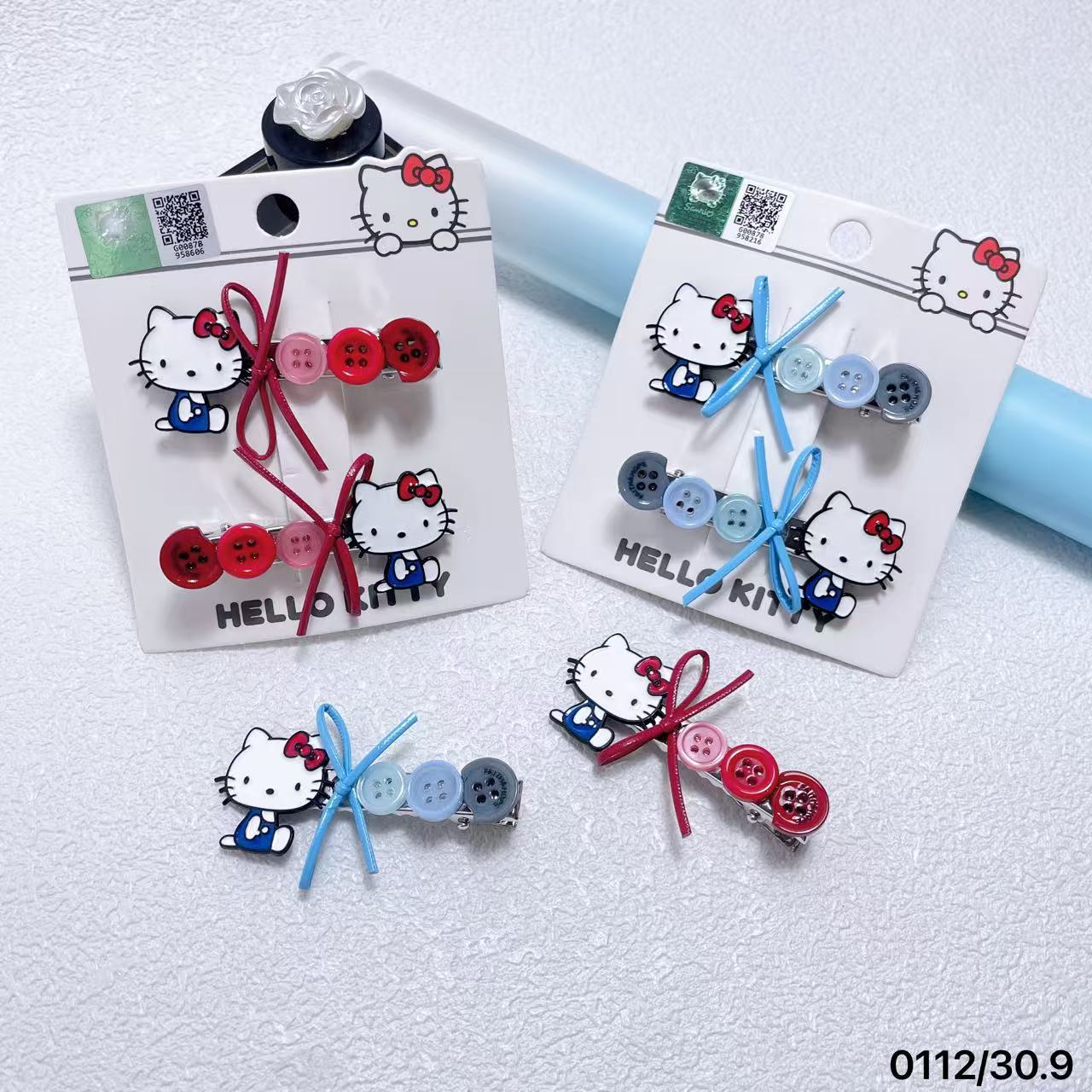 Officially Licensed Sanrio Hello Kitty Sitting Pose Cute Cartoon 0112
