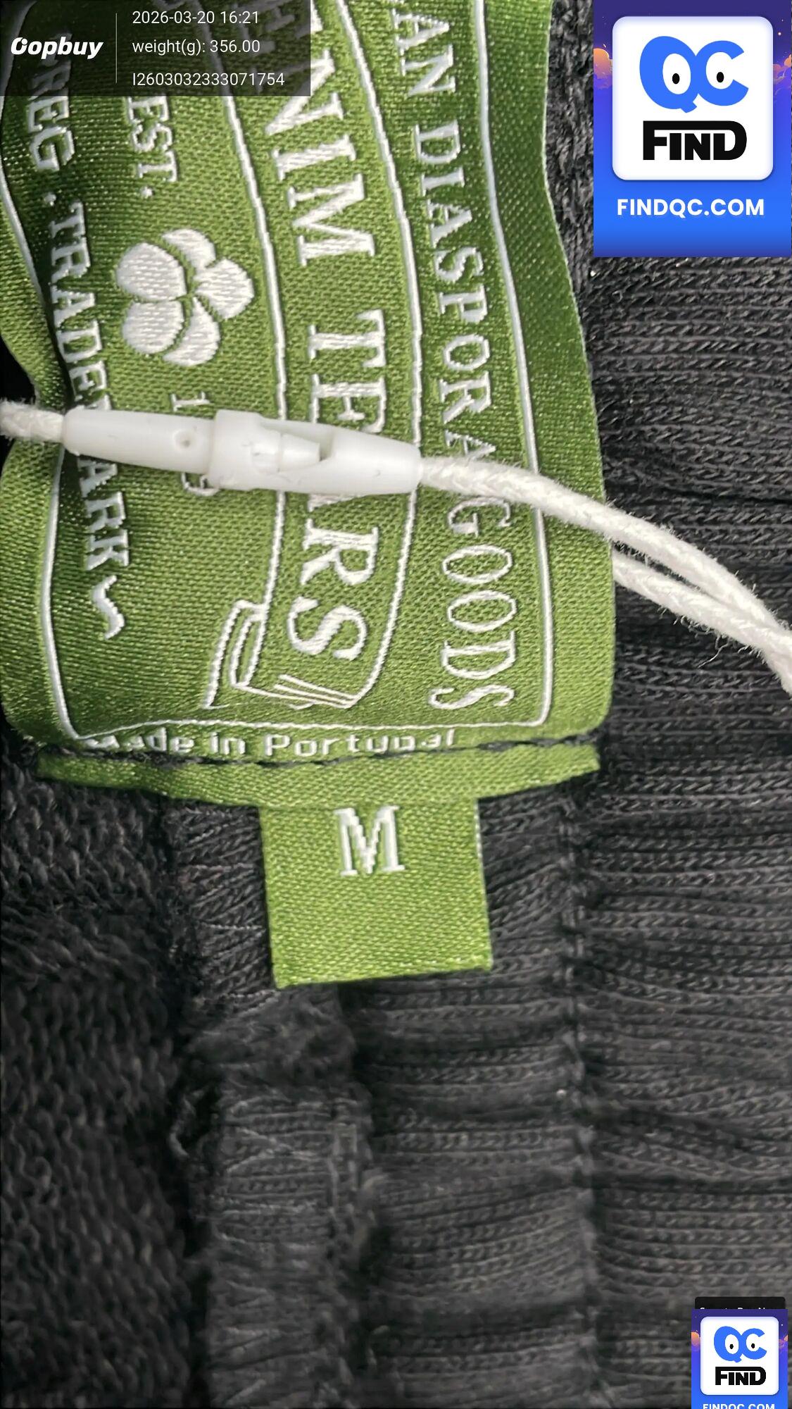 Aimé Leon Dore T-shirt and shorts black QC