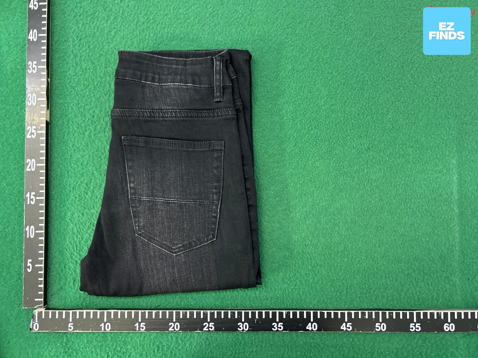 fashion brand TR AMIRI heavy craft washing hole men's high quality leather pencil jeans — QC-foto 2
