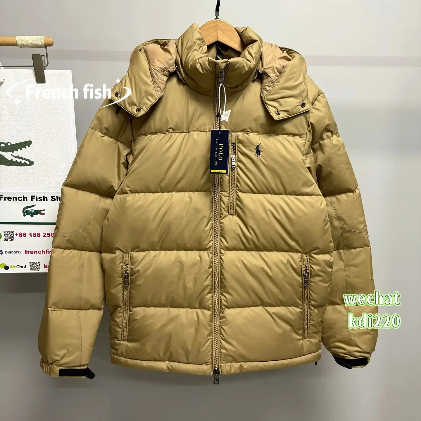 【9.5/10】Polo RL Full Zip down Jacket