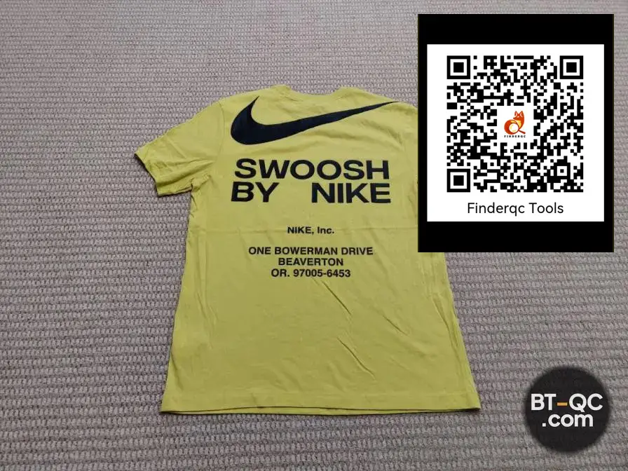 Nike/Nike Men's Summer Round Neck Breathable Athleisure Big Hook Print Short Sleeve T-Shirt Dz2882-010