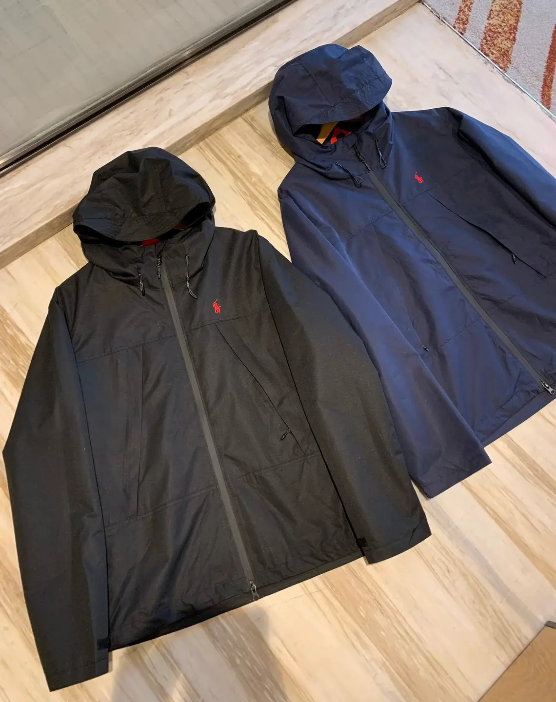 RL Waterproof hooded jacket连帽夹克冲锋衣 RK