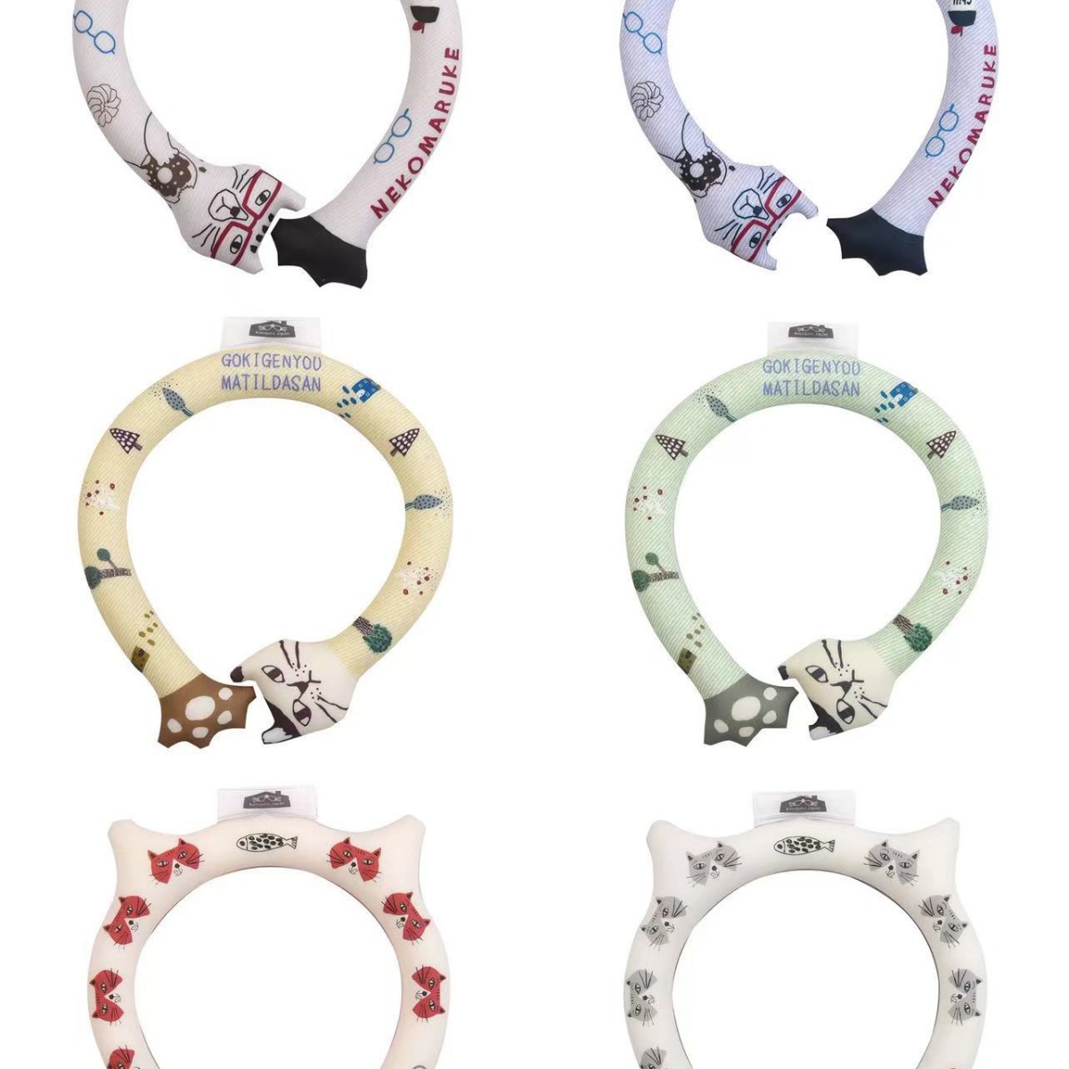 Japan kusuguru Cooling Halter Cooling Ice Collar Collar Summer Ice Neck Ring Outdoor Sports Cooling 127