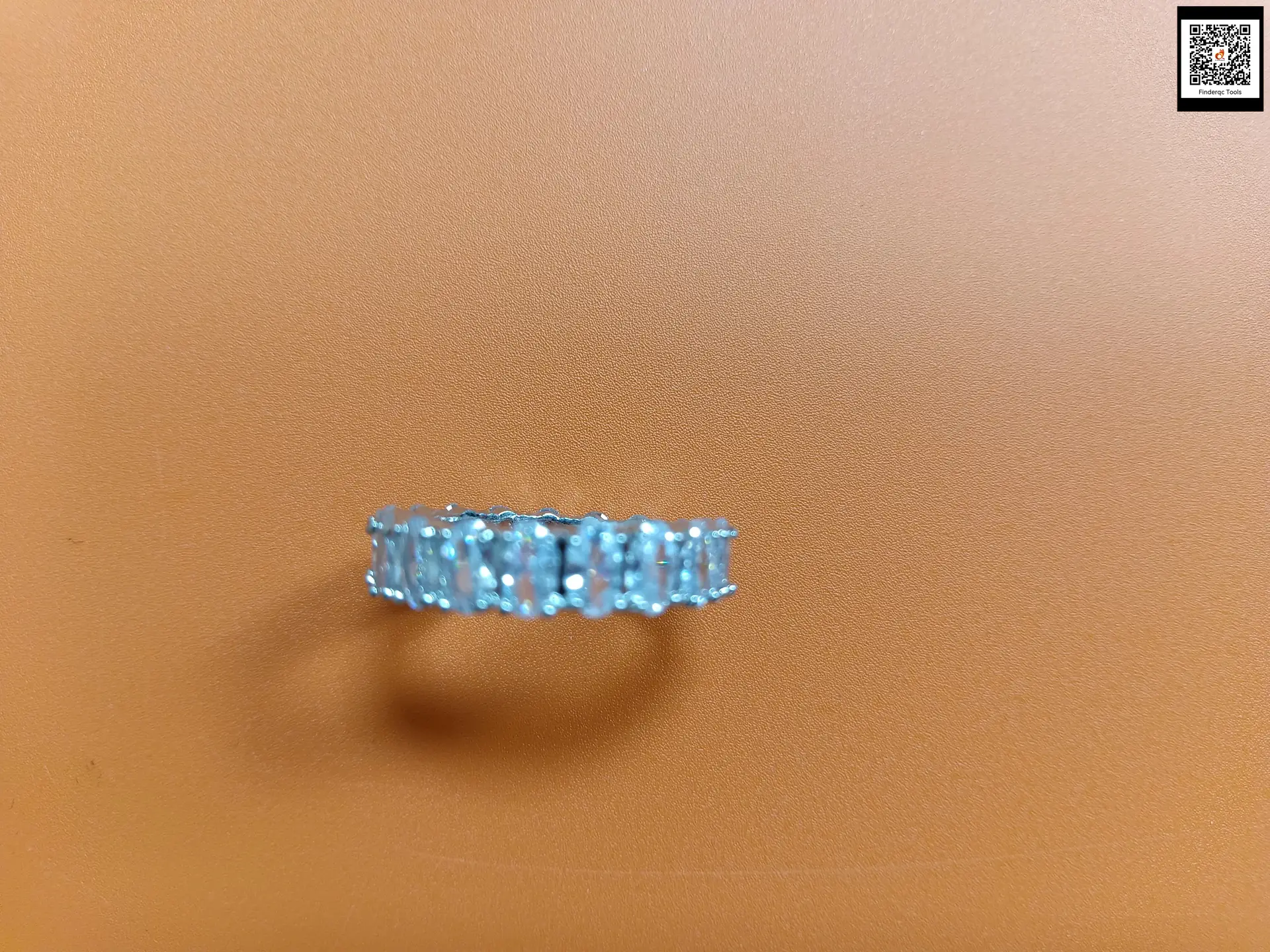 Mst Bling Fashion Best Selling Exquisite Single Row Oval Brilliant Stone Diamond Exquisite Street Trendy Ring