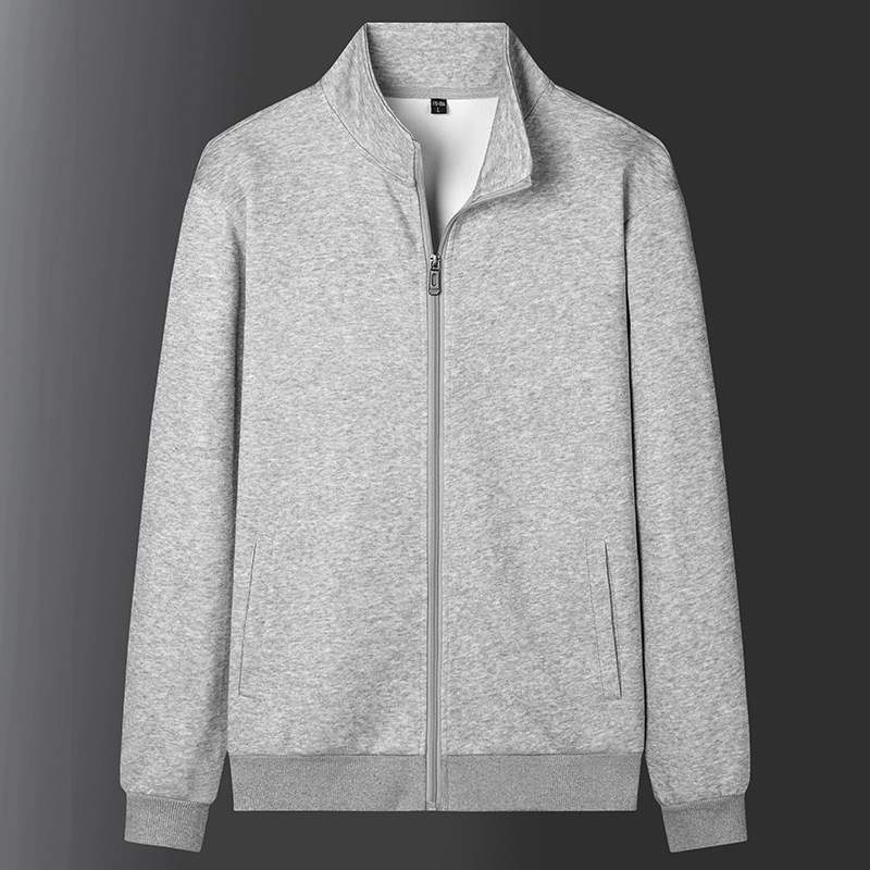 Autumn Sweater Men's Spring and Autumn Loose Casual Sportswear Men's Cardigan Top Men's plus size Collar Jacket Trendy
