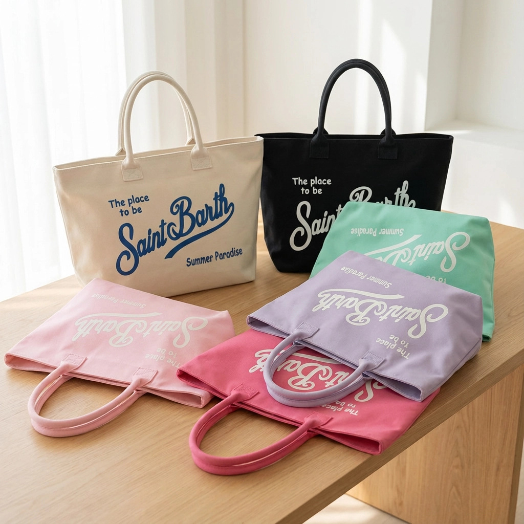 In-Stock Wholesale Outdoor Travel Wear-Resistant Canvas Bag for Women, Single Shoulder Bag with Zipper, Artistic Design, Hand-Held Canvas Tote Bag