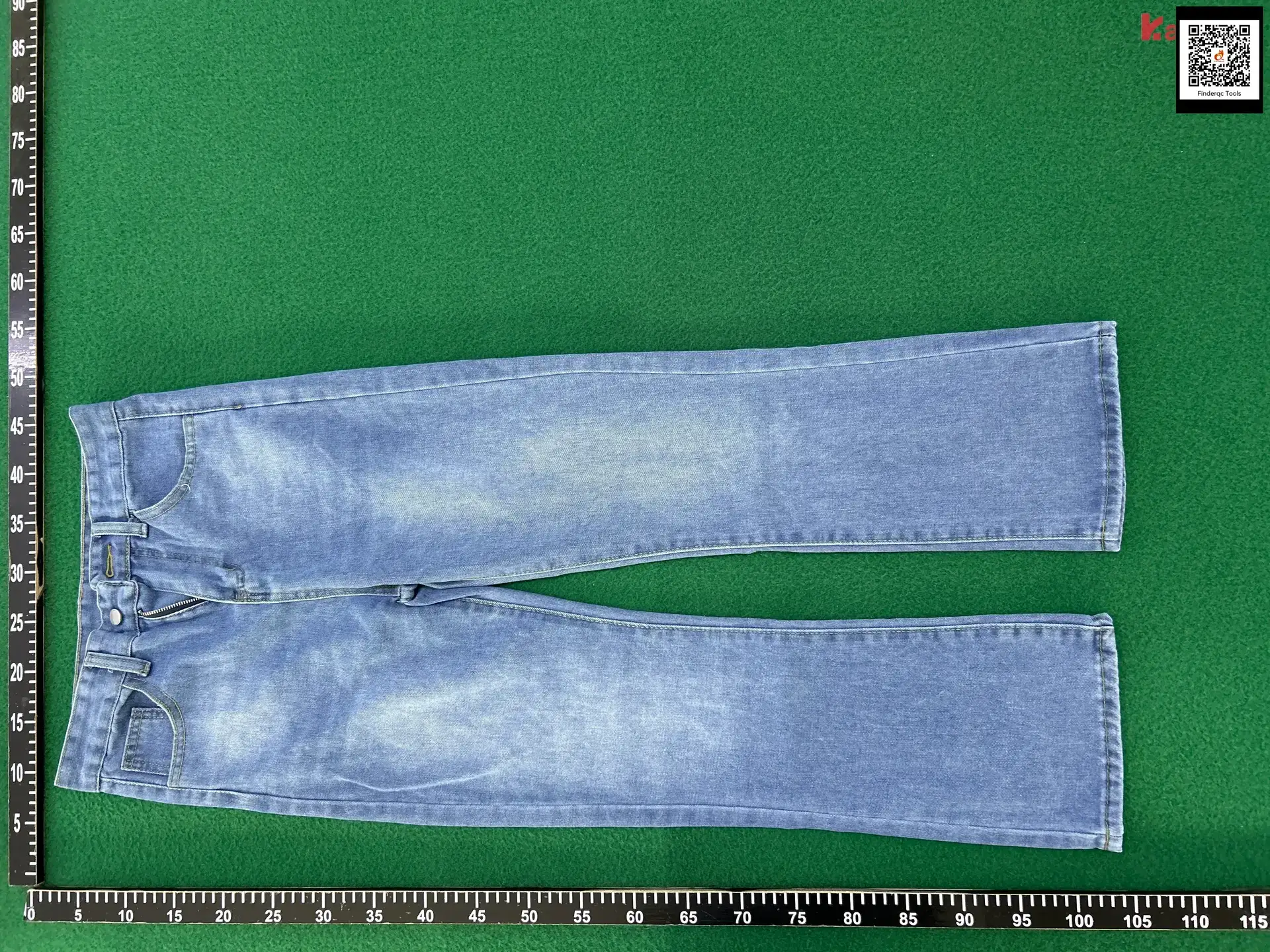 Factory Direct Blue Cow Classic Washed Falling Color All-match Open Waist Casual Straight High Street Slim Jeans for Men