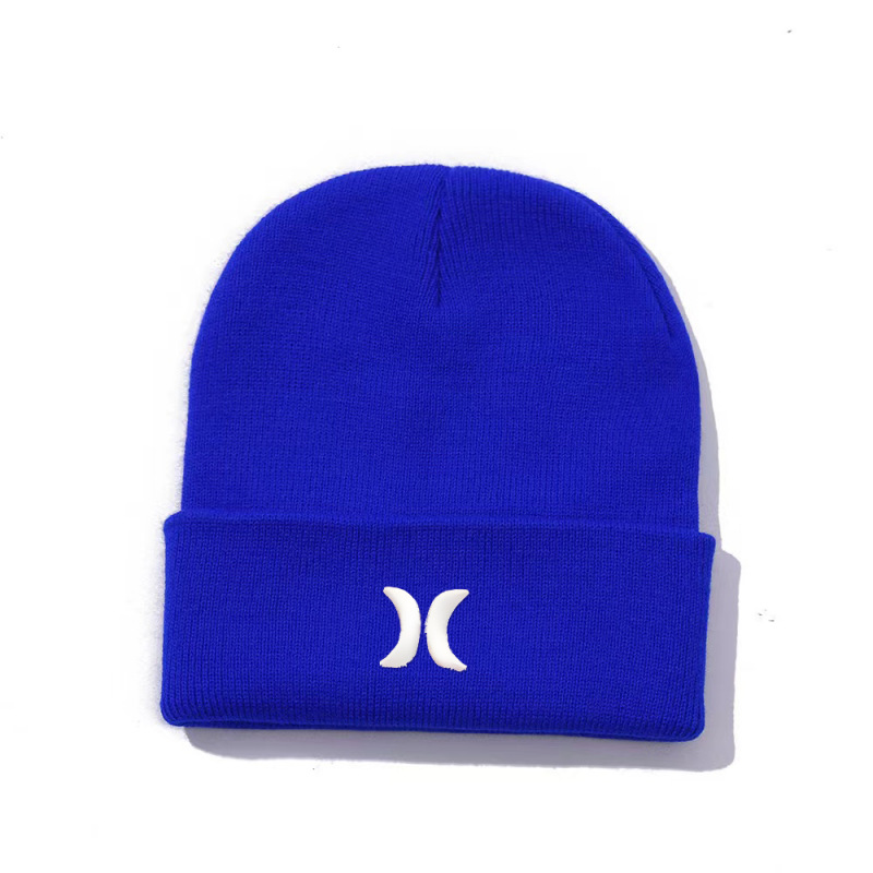 Cross-border New Amazon Embroidered Knitted Hat Autumn and Winter Outdoor Men's and Women's All-match Pullover Hat Warm Wool Hat
