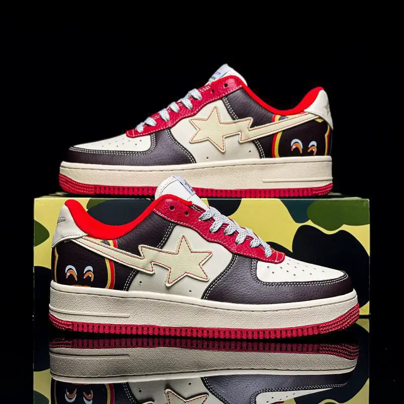 First-Layer Cowhide Official Website Authentic Air Force No. 1 White Shoes Men's Shoes Thick-Soled Putian Pure White Af1 Casual Sneakers