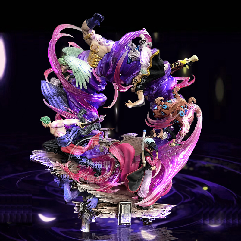 One Piece King of High Quality Emperor Deputy Yama Ghost Island LS Throne Solon Hand-made Statue Model Ornaments Gift Wholesale