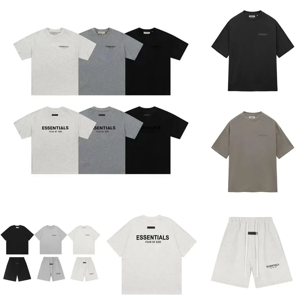 ESSENTIALS T-shirt and shorts set