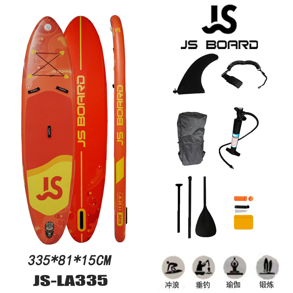 Cross-Border Selection Sup Inflatable Surfboard Stand-Up Paddle Board Water Outdoor Sports Paddle Board