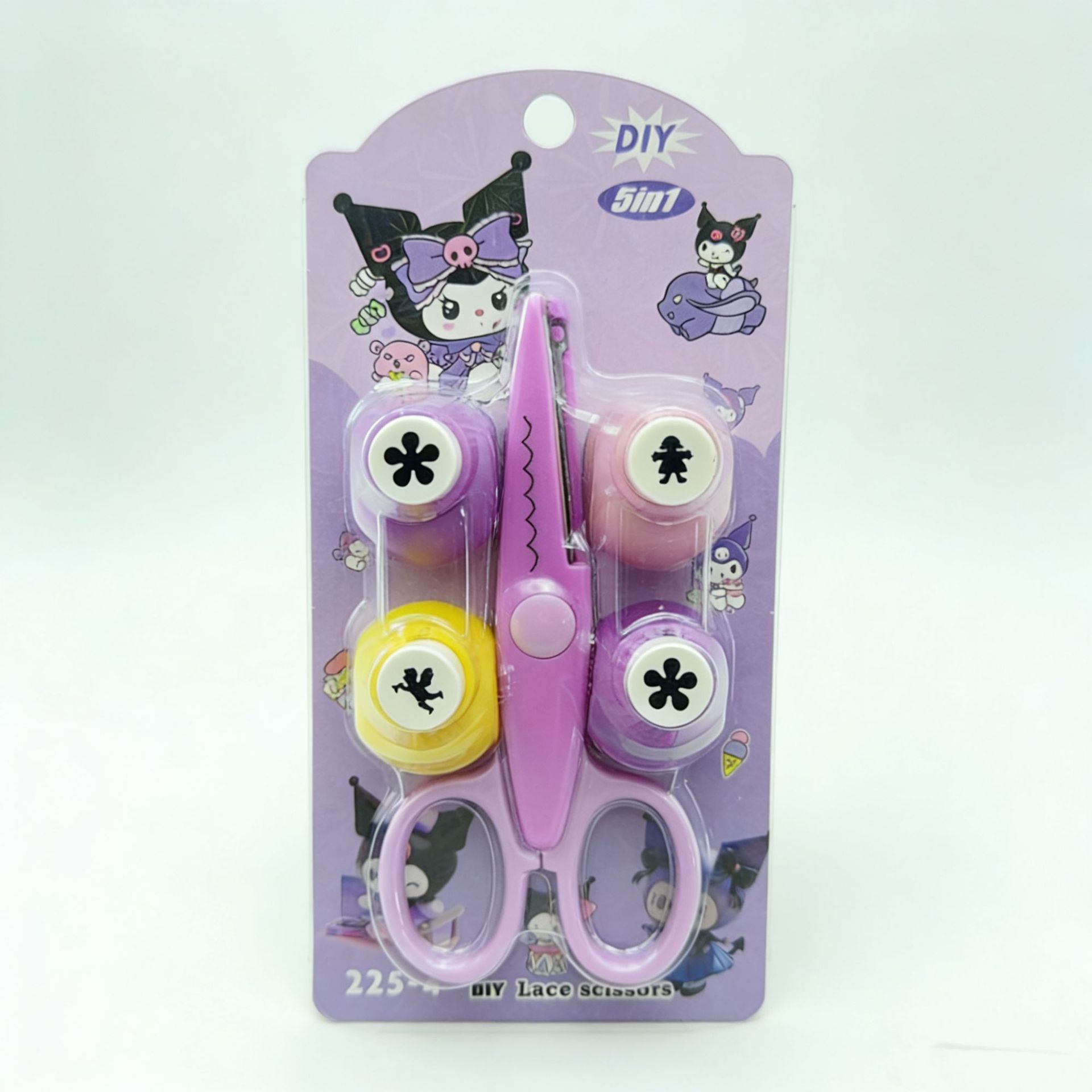 Sanliou Lace Scissors and Embossing Tool Set for Children's DIY Crafts, Kindergarten Paper Cutting, and Student Floral Scissors