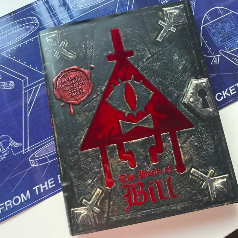In Stock the Book of Bill Weird Town Series Novel Alex Hirsch the Book of Bill English Original Alex Hirsch
