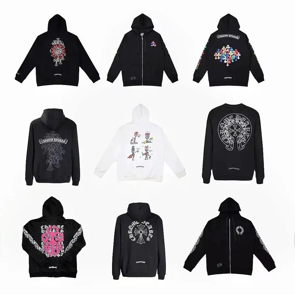 [DX29] Cross hooded zipper jacket