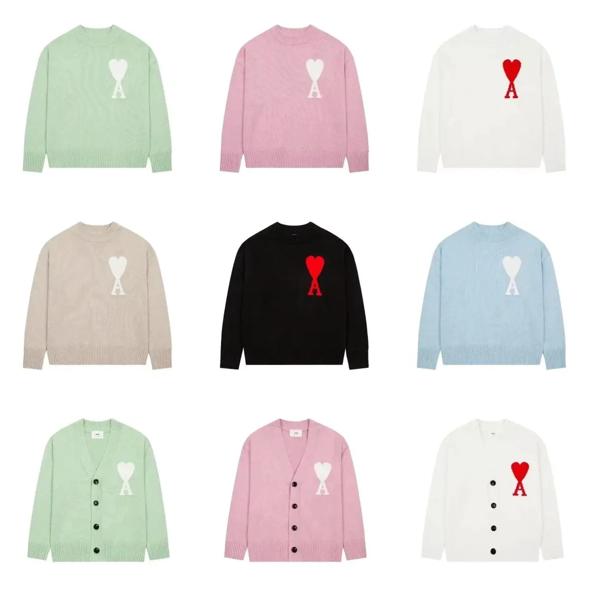 Fashion Trend Hundred Matching Couple's Sweater-005