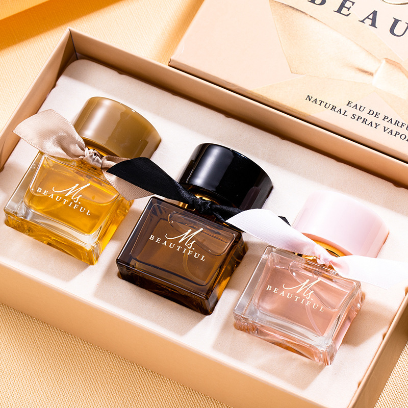 Perfume Long-Lasting Women's Douyin Kuaishou Women's Perfume Set Gift Box Gift Black Crow Vietnam Foreign Trade Perfume Wholesale