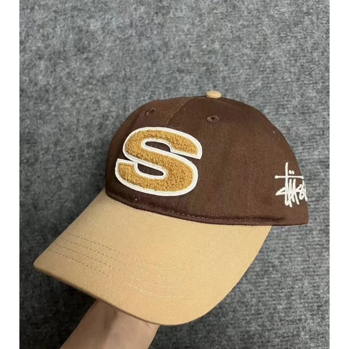 Stussy S logo cap