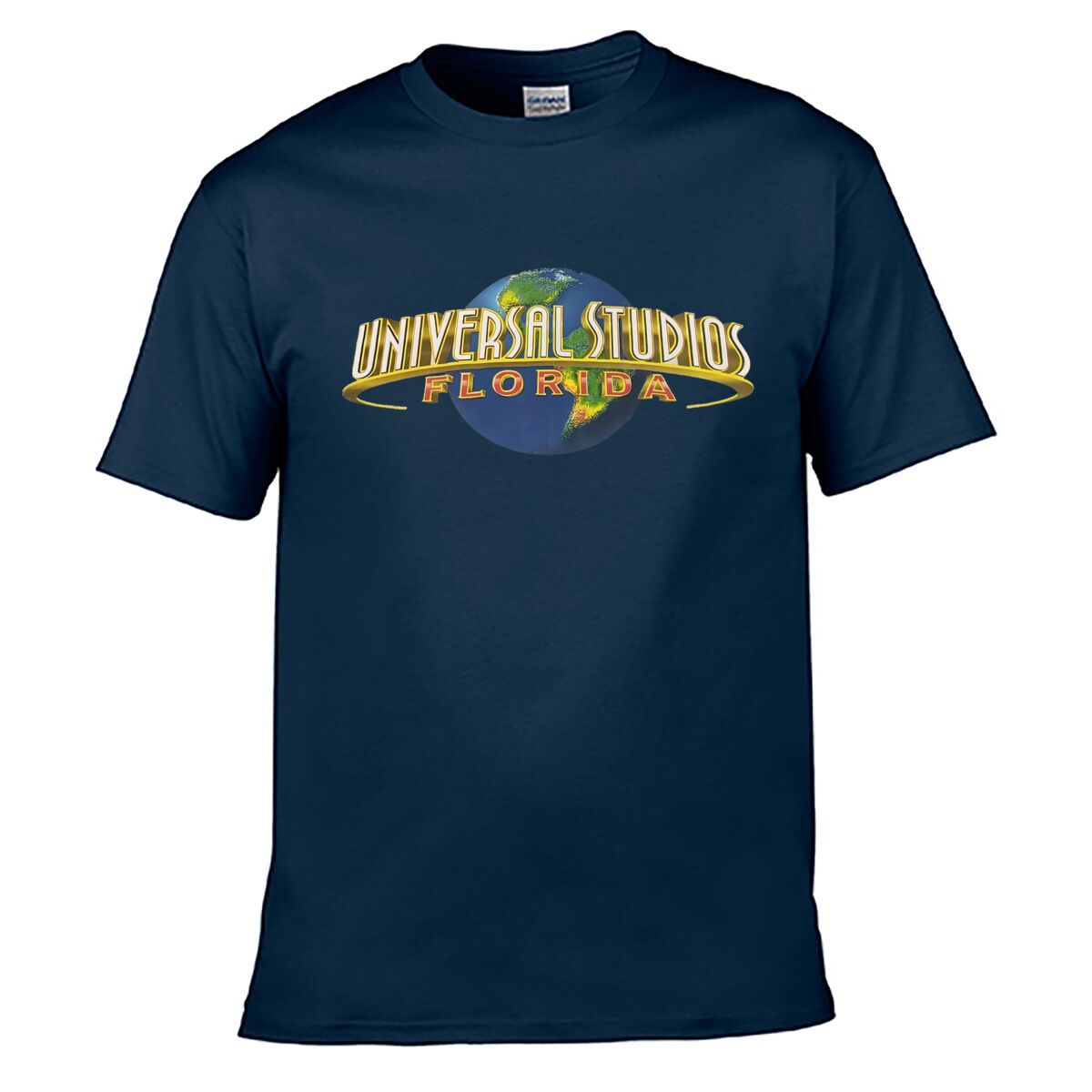 Studios Orlando Florida Men's L T-Shirt Color: Navy Blue