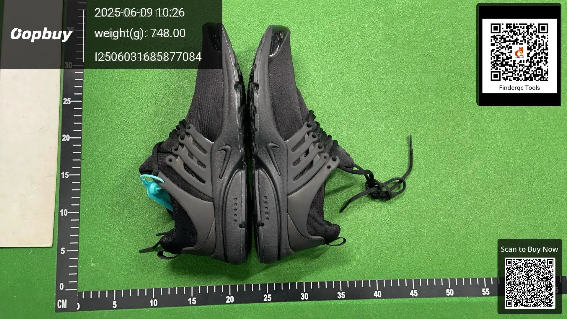 Nike Presto TPQS Men's Running Shoes Black