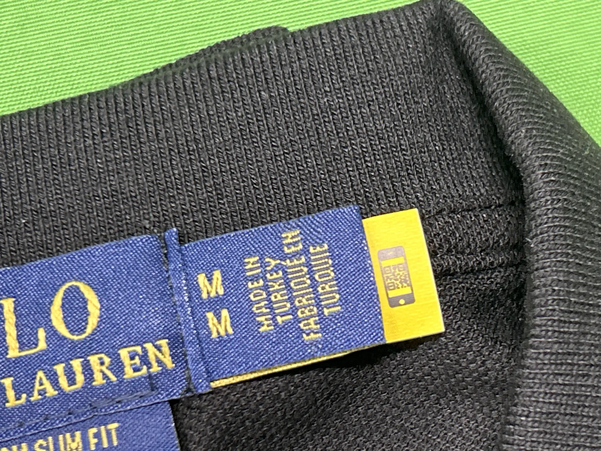 Polo Ralph Lauren Black Slim Fit Polo Shirt