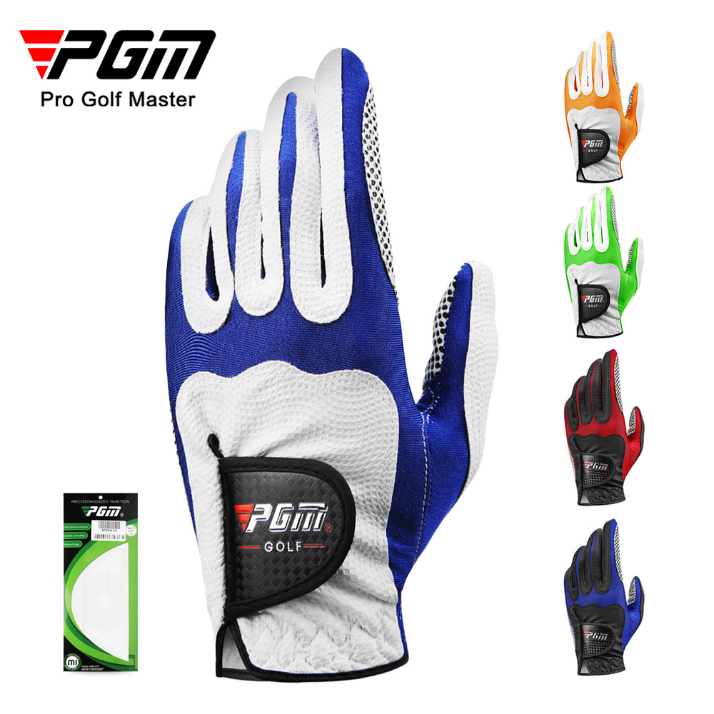 Pgm Golf Gloves Men's Sports Non-Slip Gloves Single Wear-Resistant Professional Men's Full-Finger Gloves Manufacturer Wholesale