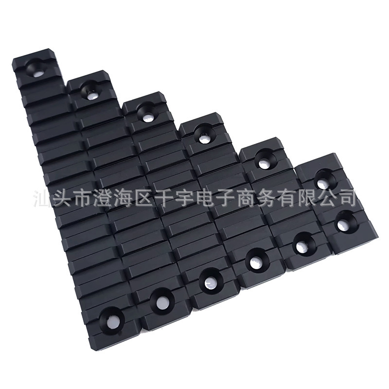 Mlok Metal Rail Slr 20mm Tactical Rail Piece Mlok Rail Mi Handguard Piece Cnc Toy Accessories