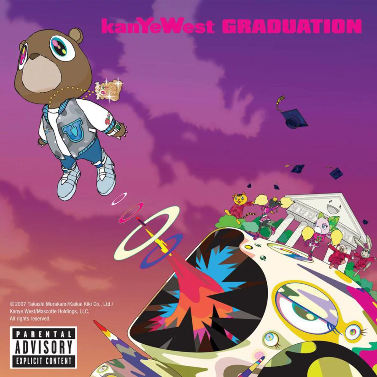 In Stock Kanye West Graduation Cd Album Us Version Authentic Kanye Dropout Bear Yzy