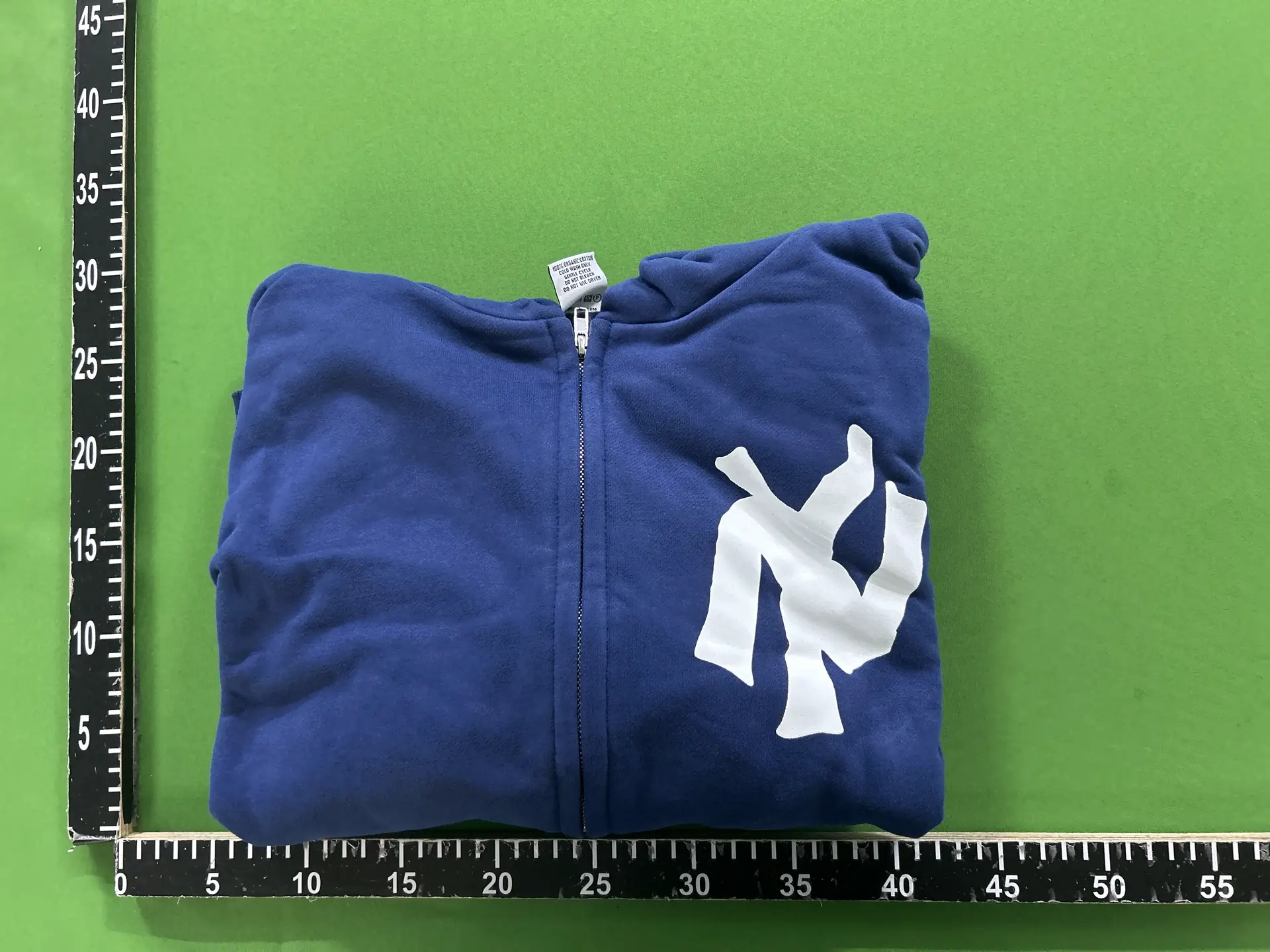 Akimbo Club Hooded Zipper Sweatshirt Fleece-lined Loose Casual Fashion Celebrity Hip-Hop Rap pure color