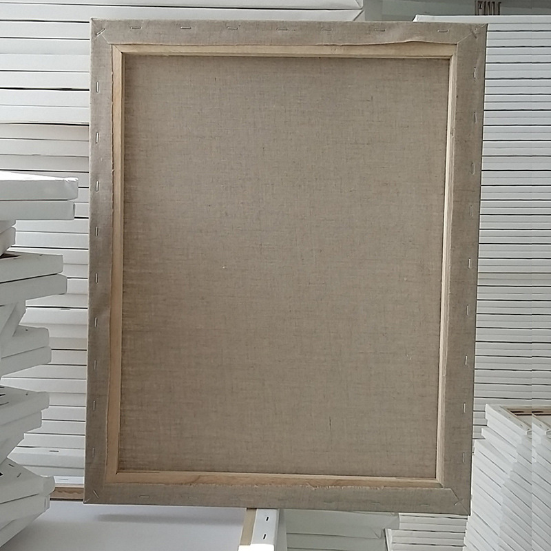 Factory oil painting material wholesale art linen oil painting frame pure linen customizable rain and dew linen inner frame oil canvas frame