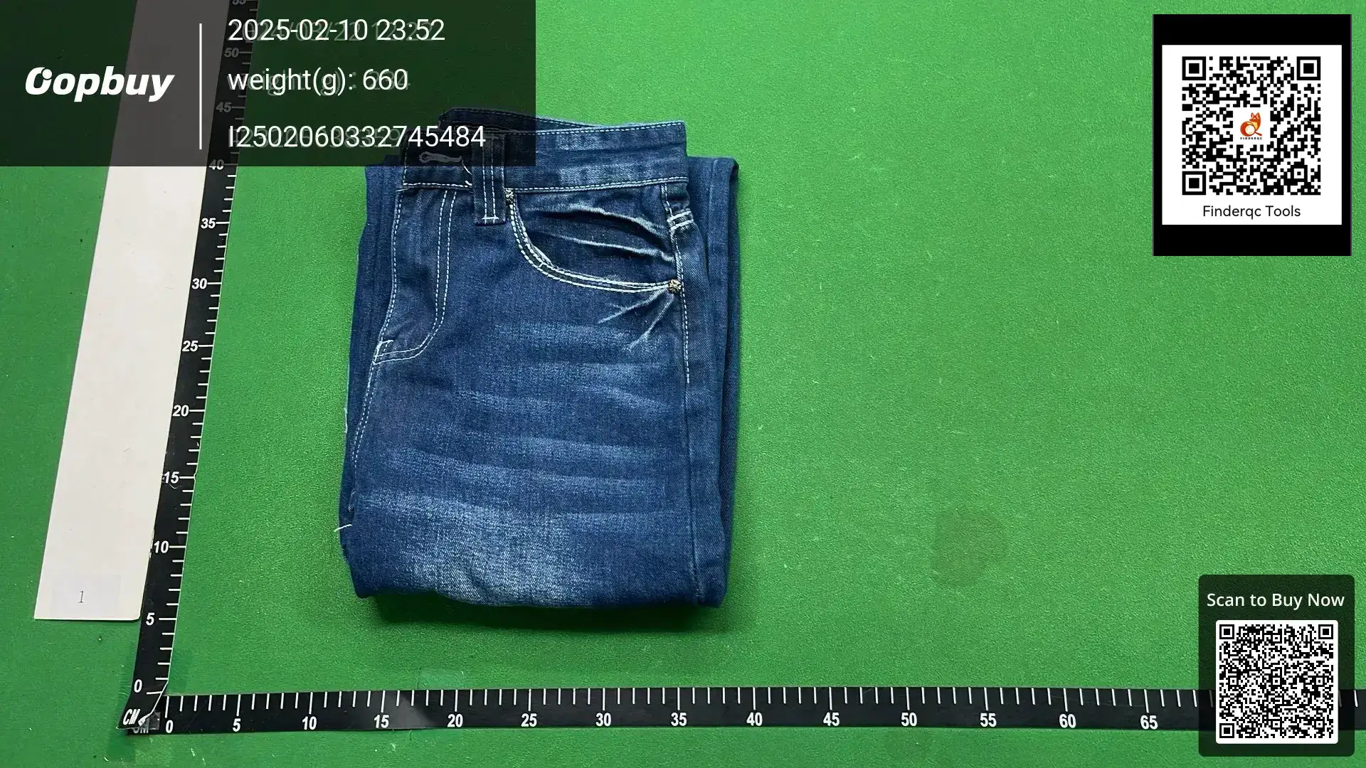 American High Street Fashion Brand True Jeans Men's White Thick Line Religious Buddha Faith Straight Loose Casual Pants Trendy