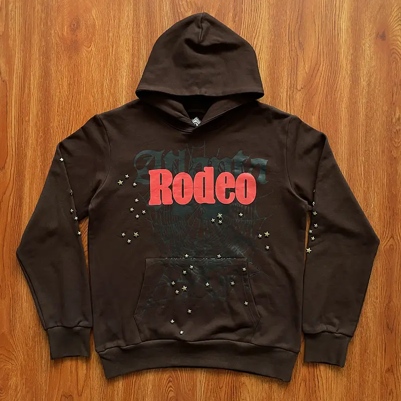 Sp5Der Worldwide 555555 before Rodeo Hoodie Pullover Casual Sweatshirt