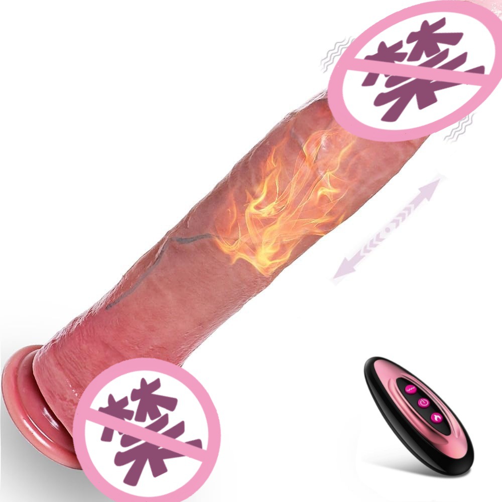 Foreign Trade Explosion Artificial Electric Dildo Soft Flesh Female Erotic Sex Toy Masturbation Fake Penis Sucker Vibrator
