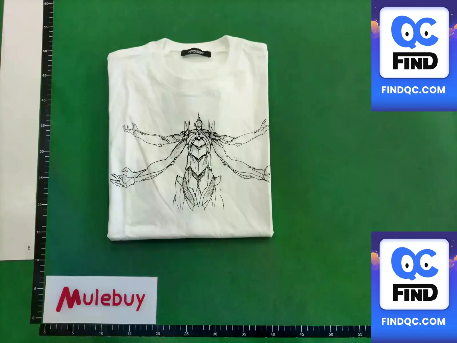 Lmyer Undercover Eva No. 1 Loose Casual Printed T-Shirt Short Sleeves