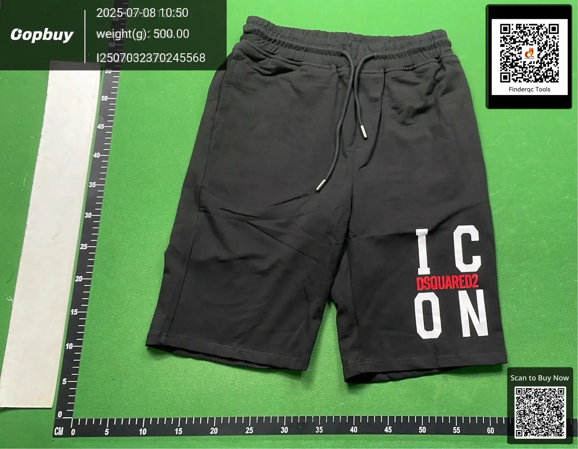 Dsq Lian D2 Aliexpress Amazon Foreign Trade Network Dsquared2 Shorts. Short-Sleeved T-Shirt Factory Suit