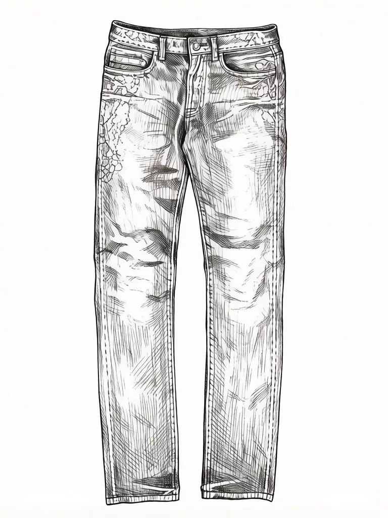 【Dini】SS07 Spider Web Jeans