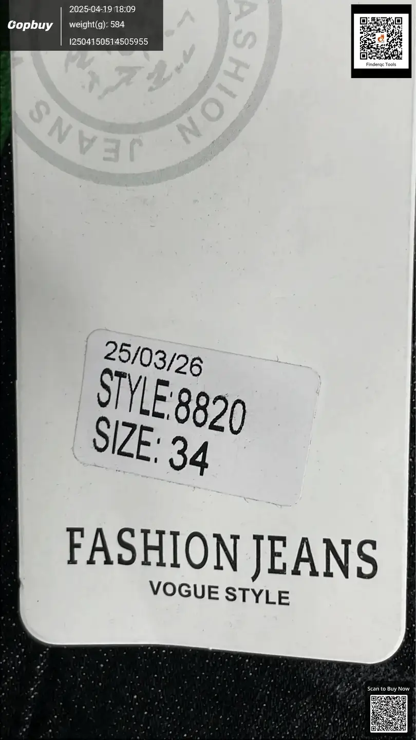 Cross-border Amazon Foreign Trade Jeans Men's Straight Stretch Jeans Men's Jeans Fashion Trendy Pants