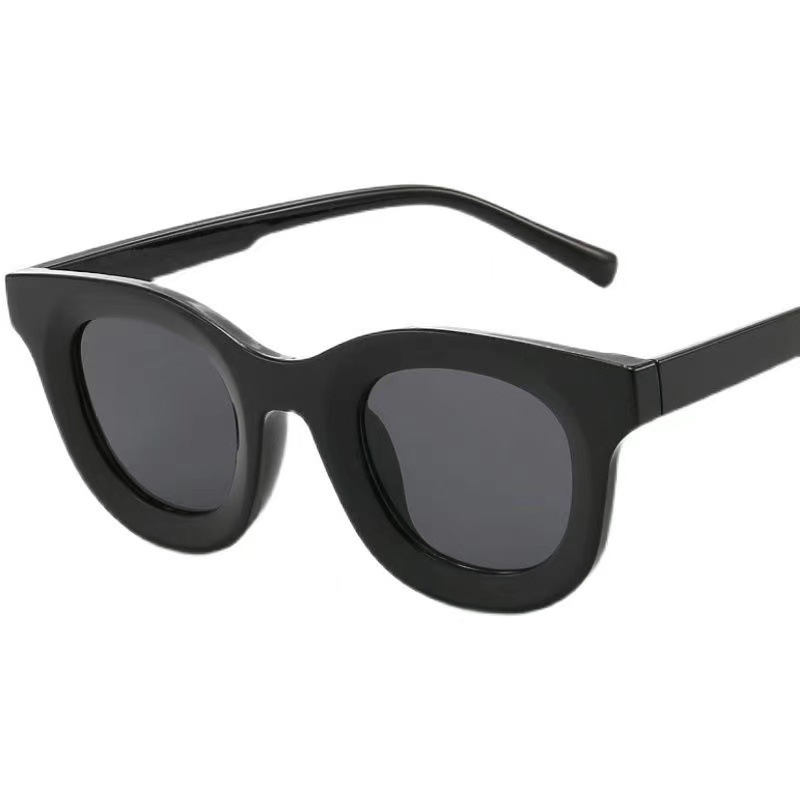 New D-home European and American cross-border generous frame frameless conjoined lenses sunglasses protective glasses trendy men's and women's sunglasses