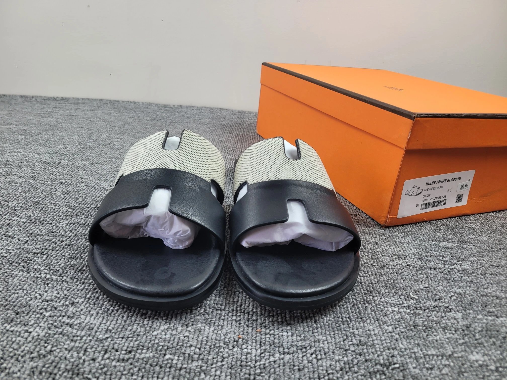 HERMES MULES FEMME BLOSSOM Foto QC de WEIDIAN na Qualit.ly