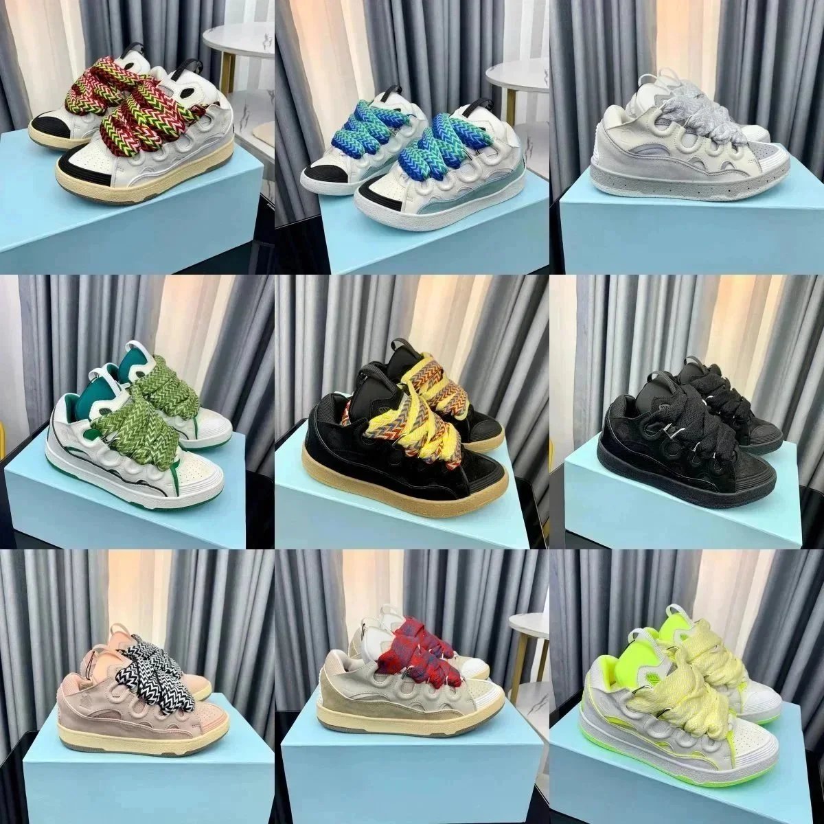 L F 潮牌面包鞋厚底休闲运动滑板鞋-003