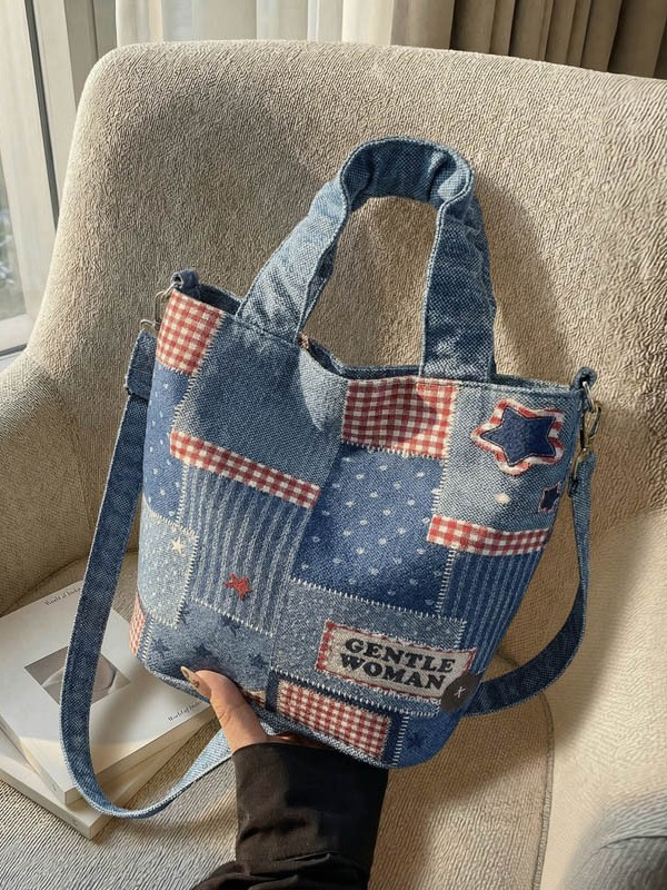 Color-Blocking Gentlewoman Pleated Bucket Bag 2026 New Fashion Casual Artistic Crossbody Bag for Women