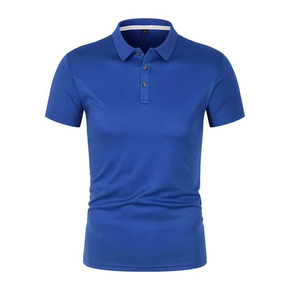 Rudolf quick-drying clothes short-sleeved polo shirt swimming pool coach lapel advertising shirt T-shirt overalls printed LOGO