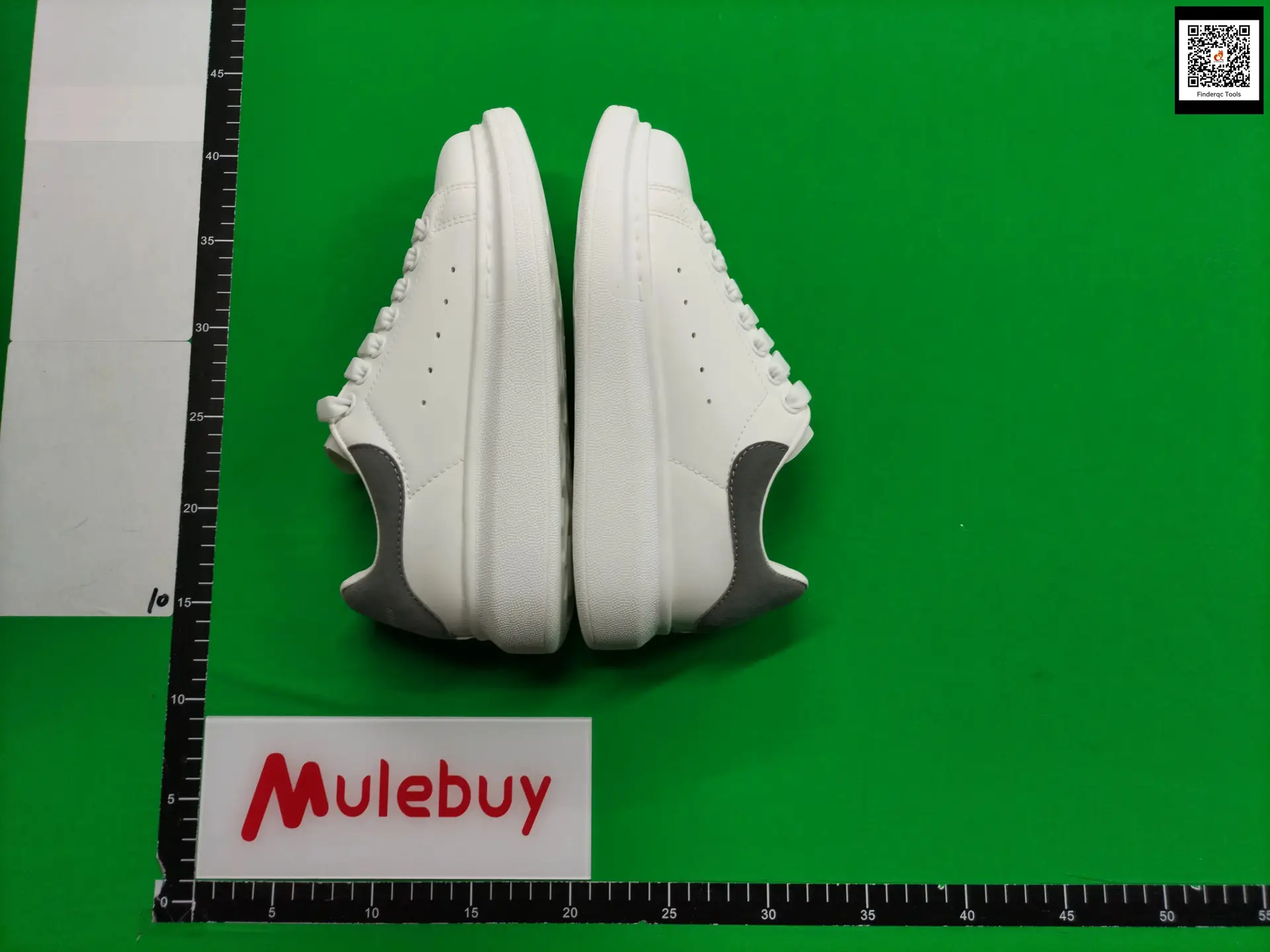 Alexander McQueen Oversized Sneaker White Grey